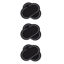 6Pièces Protecteurs Tambour Peau Salle Percussion Matériel Pte