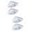 4Pcs Ceramic Tea Smooth Surface Tea Accessories 1