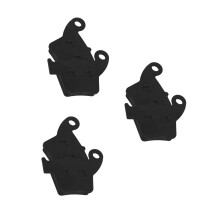 3Pairs Motorcycle Rear Brake Pads Semi-Metal Durable Multi