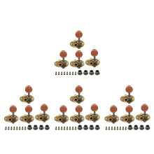 16Pièces Mécaniques Accordeurs Guitare Métal Style Antique