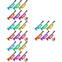 24Pcs Durable Plastic Children’s Trumpet Toys for Game Cheering Events
