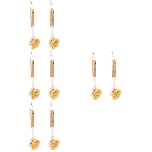 8Pièces Wok Bois Poils PP