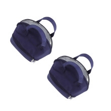 2Pcs Insulation Bag Breast Pump Storage and Lunch Tote