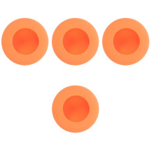 4Pièces Étuis Silicone Orange Protecteurs Pour Porte-Collier