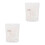 200Pièces Masques Jetables Non Tissés Compressés 1