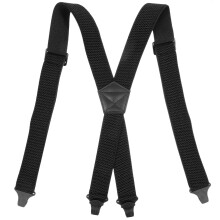 2St Zwarte Elastische Bretels X-Rug Polyester Verstelbaar
