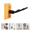 3Ensembles Support Mural Violon Bois Métal Rubber Protection Espace 10
