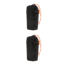 2Pièces Sac De Saxophone En Flanellette Noir Sac De Rangement Portable