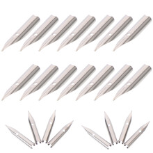 40Pièces Nibs Stylo Métal Argent Remplacement Pour Fluide