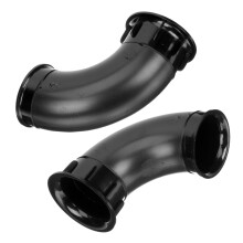 2St Zwarte Subwoofer Reflex Buis Speakerpoort Voor Autogeluidskast