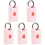 5Pcs Pink Locator Protective Covers Tpu Anti-Scratch Protective Case 1