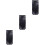 3Pcs Black Pen Case Holder Durable Pen Storage Bag for Office 1