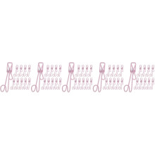 50Pièces Pinces À Linge En Acier Inoxydable Rose Pour Usage