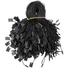 6650Pièces Attaches Nylon Noires Pour Etiquettes De Prix Vêtements