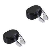 2Pcs Assorted Color Swimming Nose Clips Padded Tpe Pc Nose Protectors