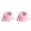2Pièces Transport Chat Rose Avec Bretelle Aération 1