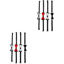8Pcs Formal Pet Bow Ties Adjustable Bow-Knot Collars for Dogs and Cats