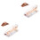 2Pcs Assorted Office Desk Stapler Portable Use 1