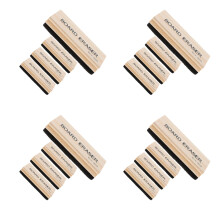 16Pièces Tableau Bois Écologique Khaki Pour Maison