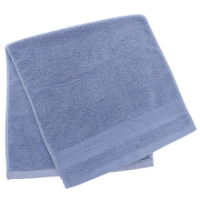 Large Bathroom Cotton Face Towel Soft Blue Washcloth