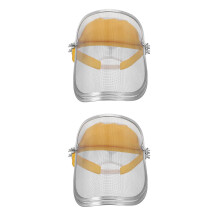 2Pcs Mesh Face Mask with Stainless for Industrial Safety