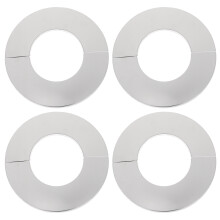 4 Pcs Stainless Covers Decorative Plates Plumbing Cover Plates