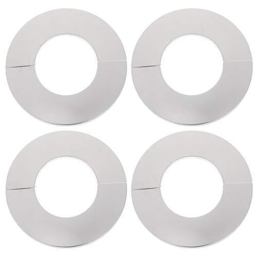 4 Pcs Stainless Covers Decorative Plates Plumbing Cover Plates