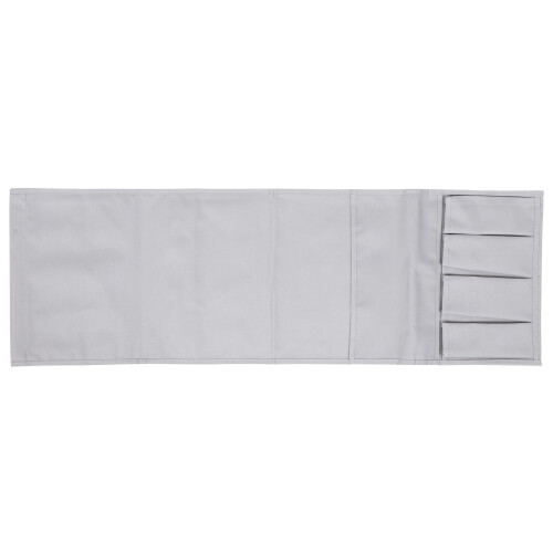 3Pcs Armrest Hanging Storage Organizer Grey Oxford Cloth for Sofa