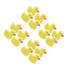 16Pièces Éponges Jaunes Canard Douce Pour Bain Enfants Exfoliantes