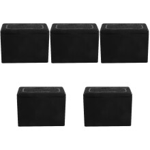 5Pcs Portable Car Trash Can With Lid Leakproof Vehicle Dustbin