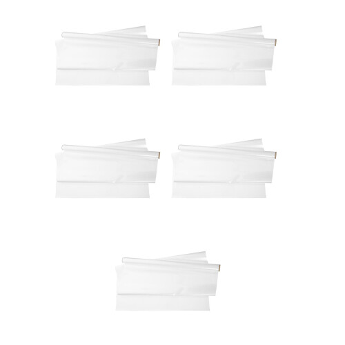 5Sets Whiteboard for Wall Dry Erase Grid Removable Sticker Home Office