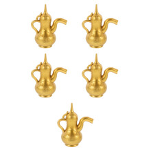 5Pcs Golden Invisible Flowing Gourd Fountain for Outdoor Garden Use