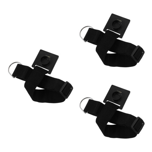 3St Cello Eindpin Antislip Nylon Rubber Duurzaam Zwart