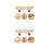 2Pcs Hand-Painted 43Cm Double-Sided Skateboard Deck For Kids 1