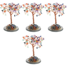 4St Decoratieve Kristallen Boom Voor - En Eetkamer