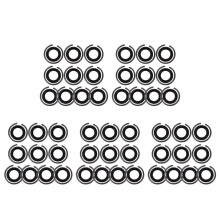 50Sets Wear-Resistant Impact Wrench Retaining Rings with O-Ring