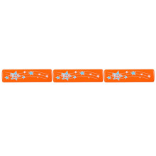 3Pcs Plastic Kids Harmonica Instrument Orange 16 Hole Fun Music Toy
