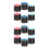 12Pièces Craies Billiard Colorées Assorties, Pour Usage Avec Queue 1
