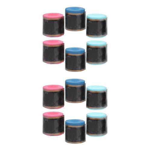 12Pièces Craies Billiard Colorées Assorties, Pour Usage Avec Queue