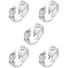5St Ring Zilveren Aesthetic Sieraden