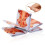 100 Pcs Nail Art Tips Form Guide Sticker Polish Diy Stencil Tool Orange 3