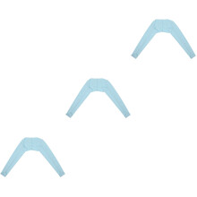 3St Ademend Koelende Blauwe Shawl Arm Covers Met Zonnebescherming