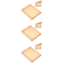 3St Organizer Tray Multifunctioneel Opslag- En Serveerwagentje