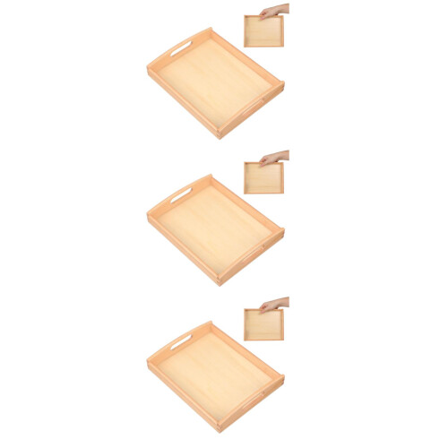 3St Organizer Tray Multifunctioneel Opslag- En Serveerwagentje