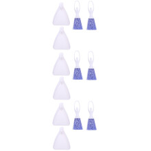 6Sets Mini Brooms Dustpans Plastic Borstel Met Afvalblik Assorti Kleur