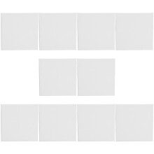 30St Lichtgrijze Canvas Boards Voor Schilderen Vierkante Lijst