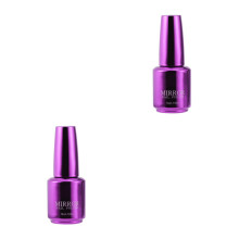 2St Metallic Violet Nagellak Voor Opvallende Vrouwelijke Nail Art