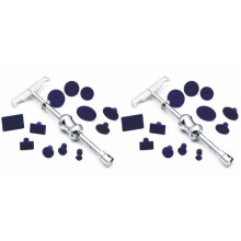 2St Paintless Dent Remover T-Bar Kit Voor Metalen Oppervlakken Auto
