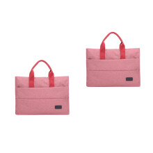 2St Roze Waterdichte Oxford Damestas Voor Laptop En Documenten