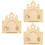3Sets Interactieve Khaki Busy Board Kinderspeelgoed DIY Educatief 1